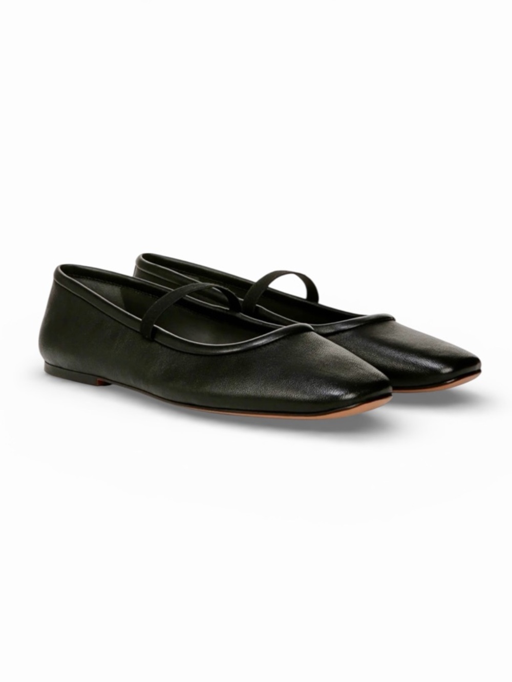 Franco Sarto Black Eileen Mary Jane Flat Size 9